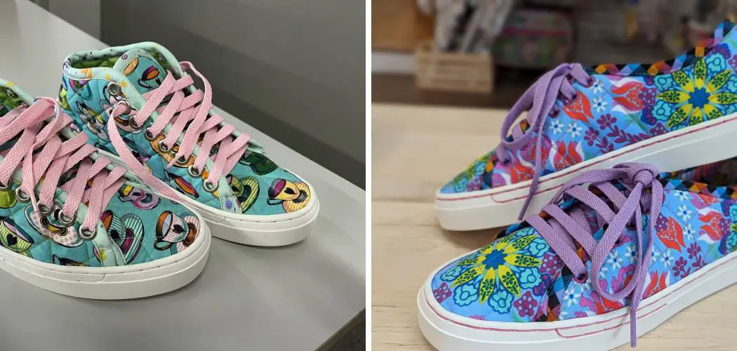 How to Make Quilted Sneakers