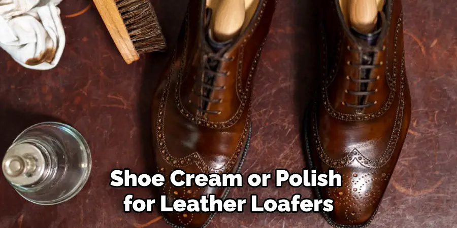 Shoe Cream or Polish for Leather Loafers